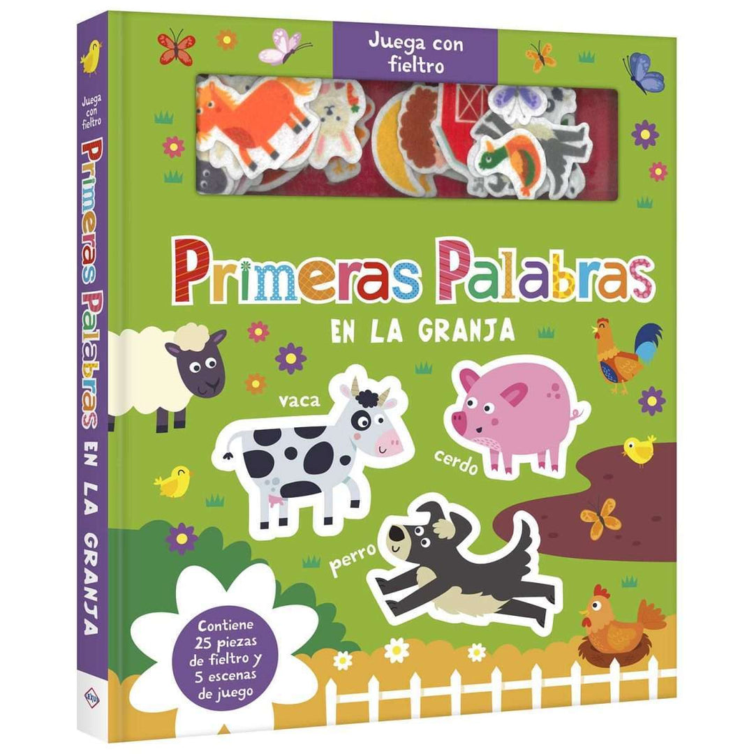 Libro Primeras Palabras En La Granja Niños