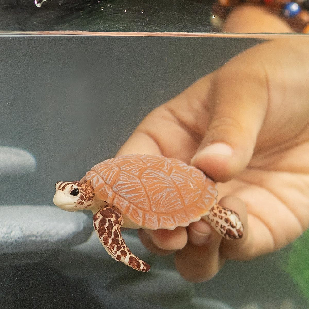 Figura Tortuga De Mar Pintada A Mano Schleich