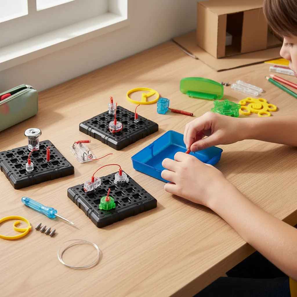 Experimento STEM 14 juegos Ciencia Electrónica