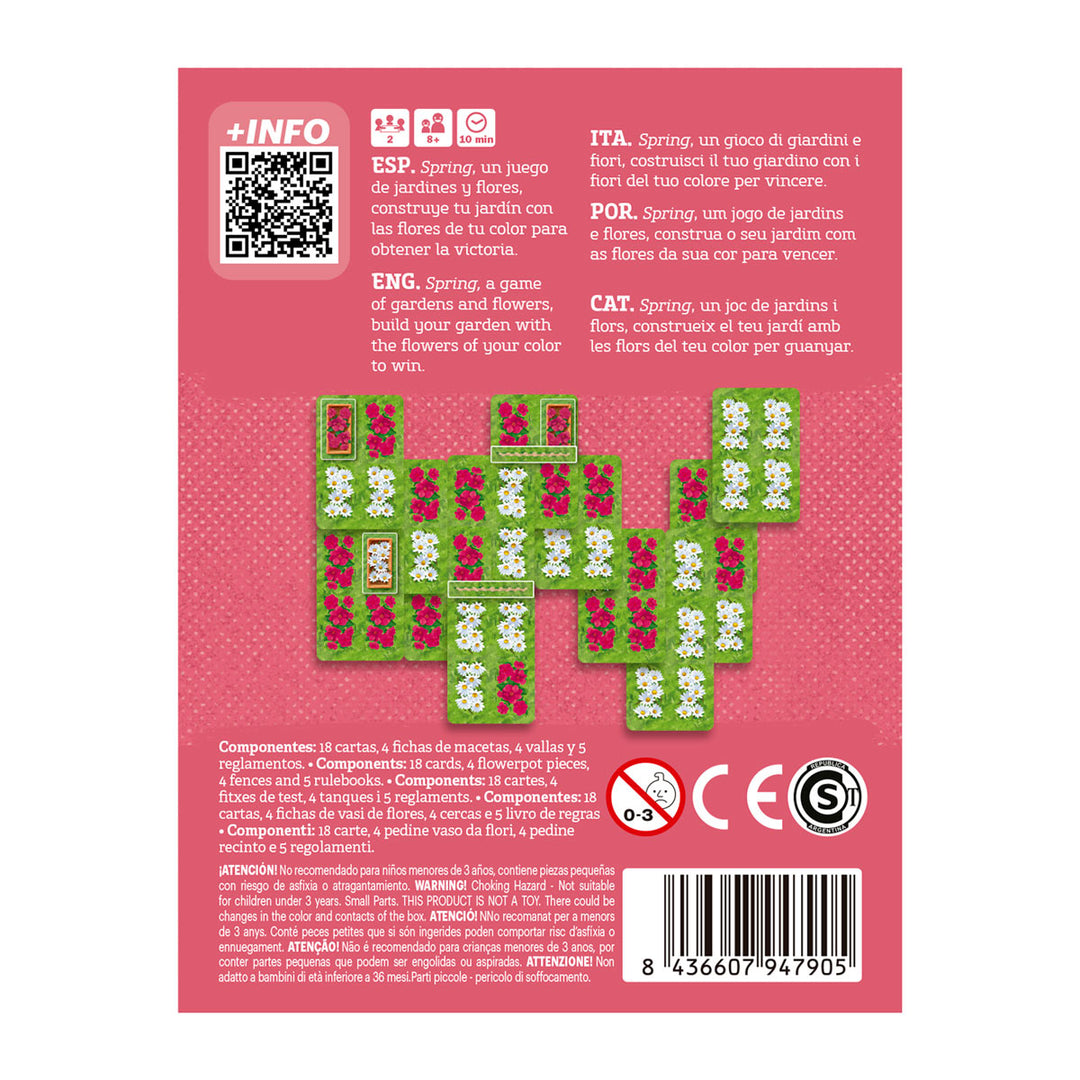 Juego De Mesa Spring De Jardines Para Niños
