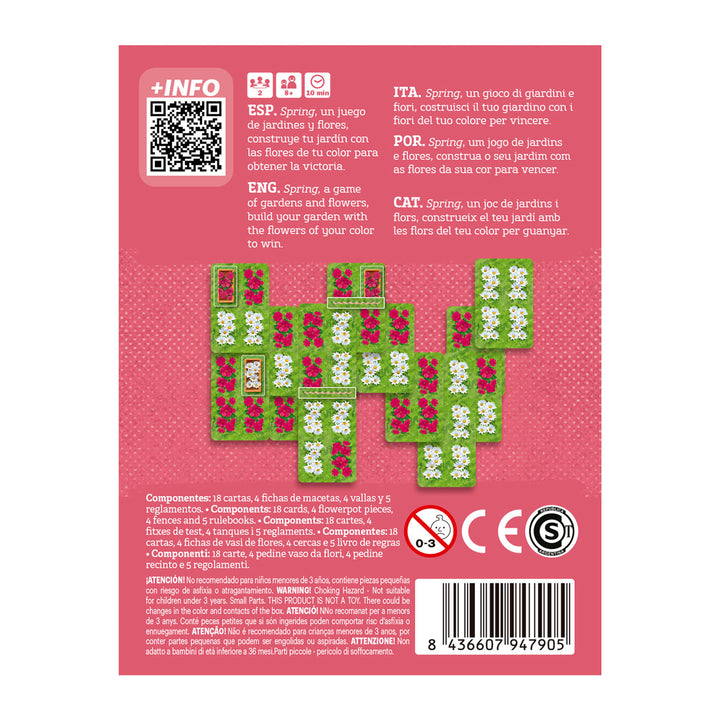 Juego De Mesa Spring De Jardines Para Niños
