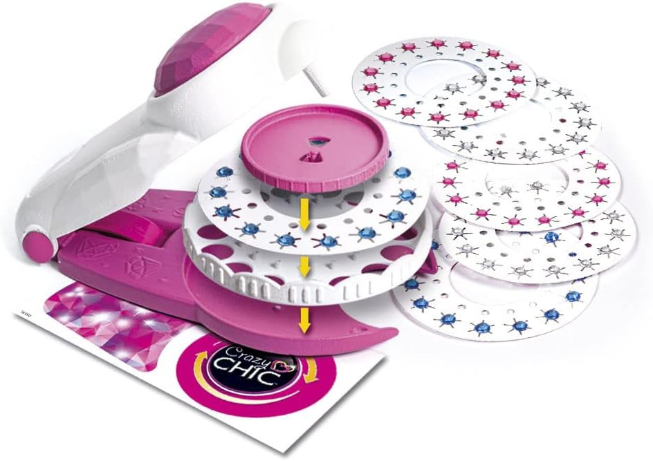 Set Máquina Personalizar Accesorios Para Niñas