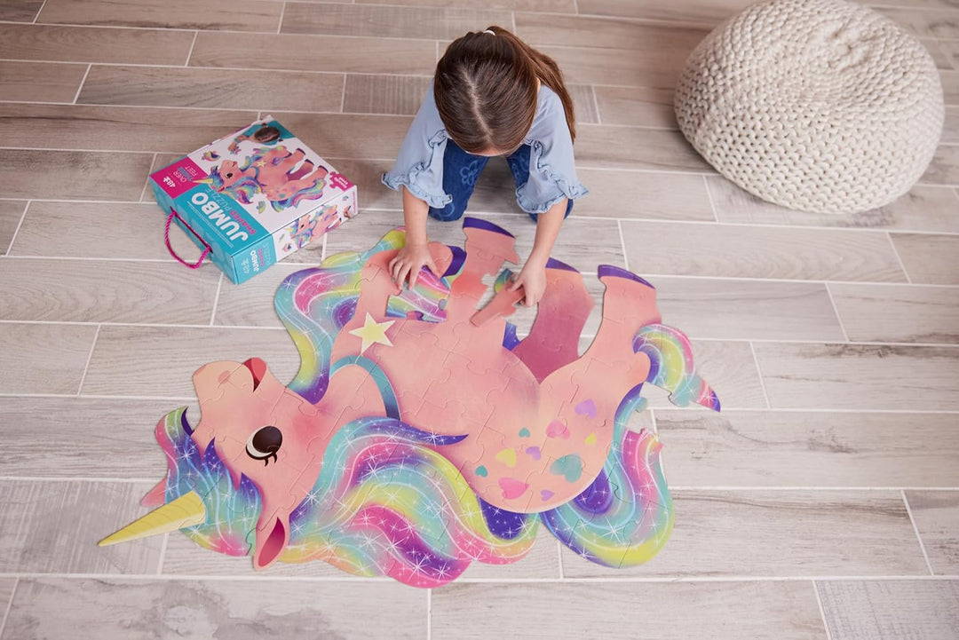 Rompecabezas Jumbo Unicornio 48 Piezas Para Niños