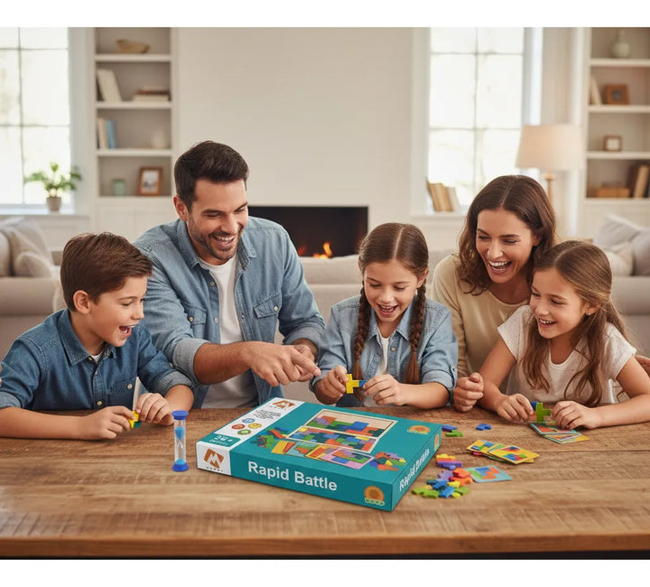 Juego De Mesa Madera De Velocidad Mental Para Niños Familia