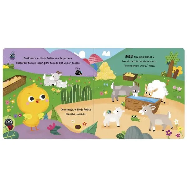 Libro Interactivo Lindo Pollito Aventura Educativa Niños