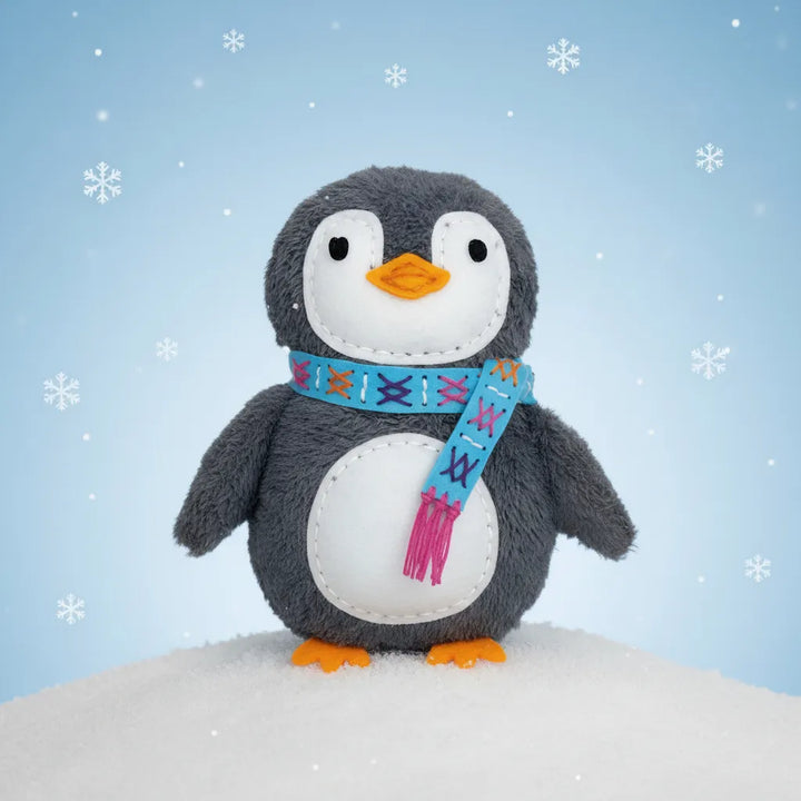 Set De Arte Y Manualidades pingüino Tejidos