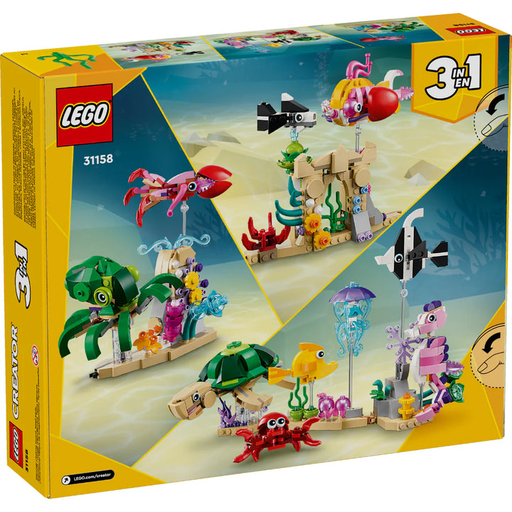 Lego Armatodo 3 En 1 Animales Marinos 421 Piezas Niños
