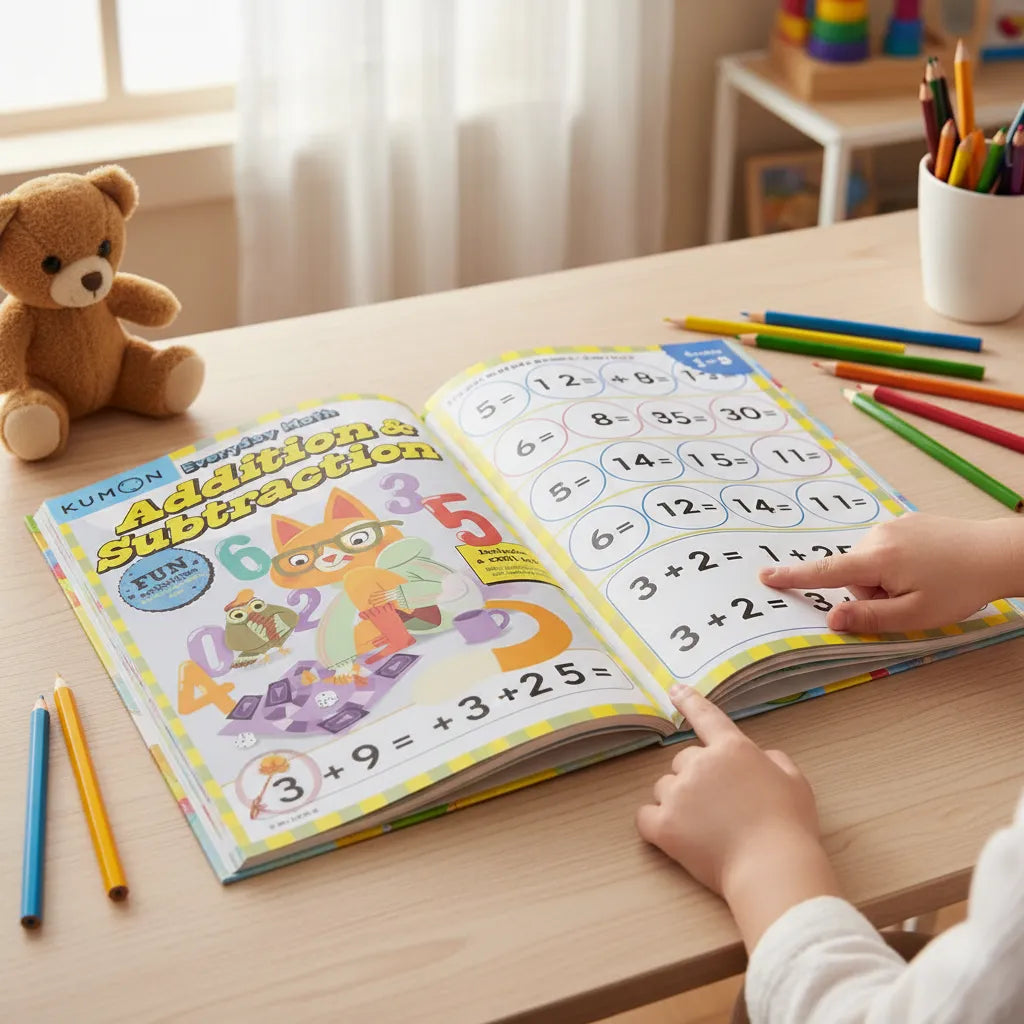 Libro Kumon Ejercicios De Sumas Y Restas En Ingles