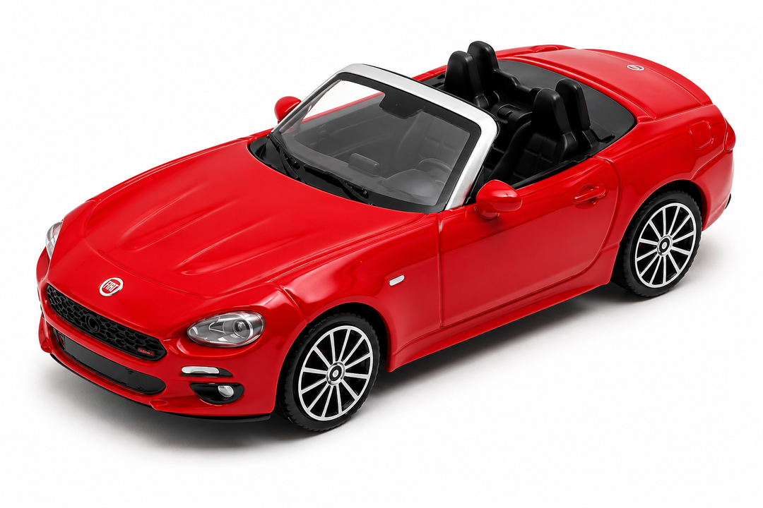 Carro Coleccionable A Escala 1:43 Fiat 124 Spider