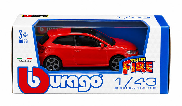 Carros Coleccionable 1:43 Volkwagen Polo Gti Mark 5 Rojo