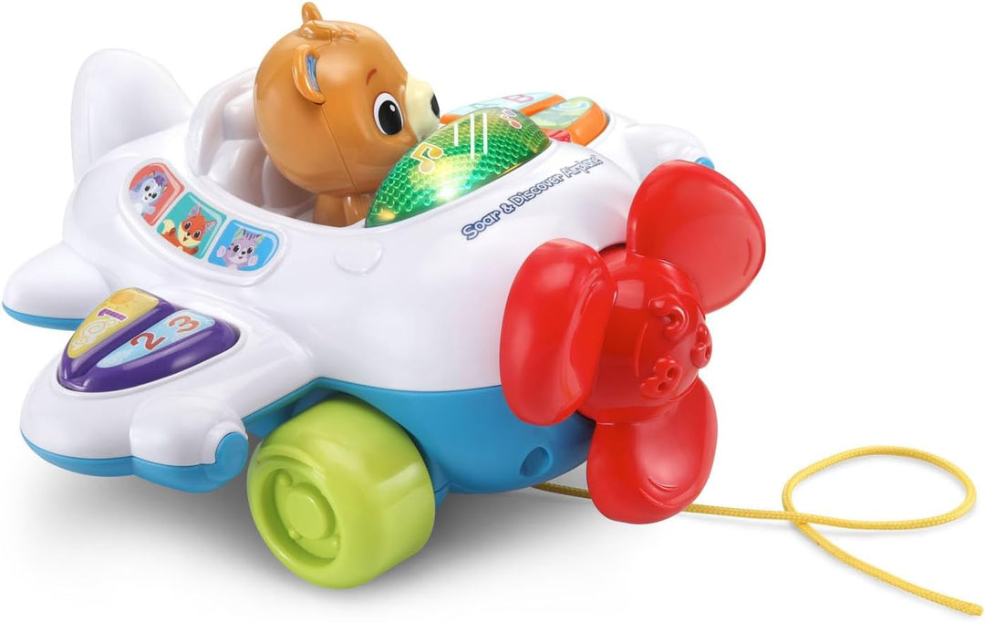 Juguete Estimulación Avión Arrastre  Para Bebés