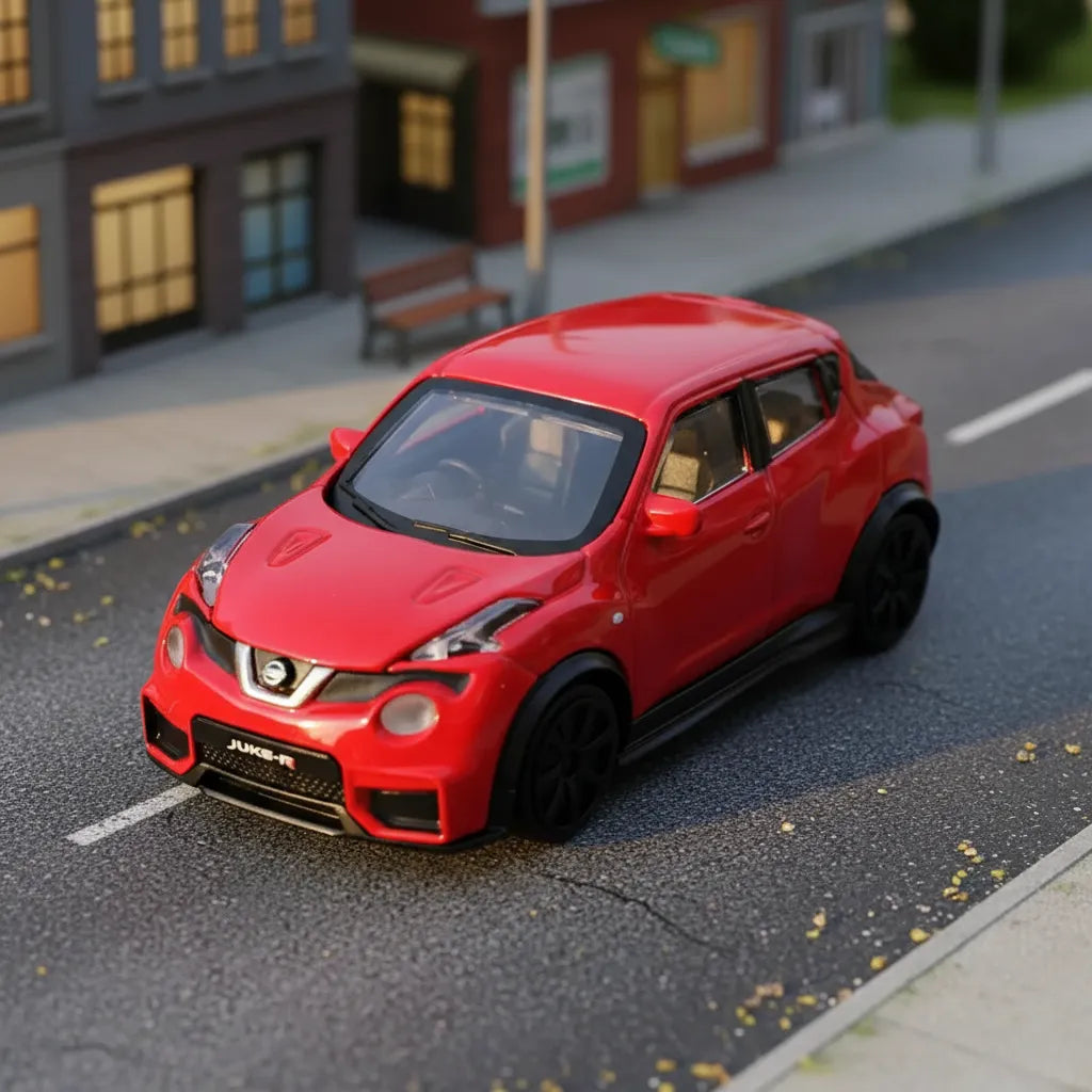 Carro Coleccionable Bburago A Escala 1:43 Juke-r Rojo
