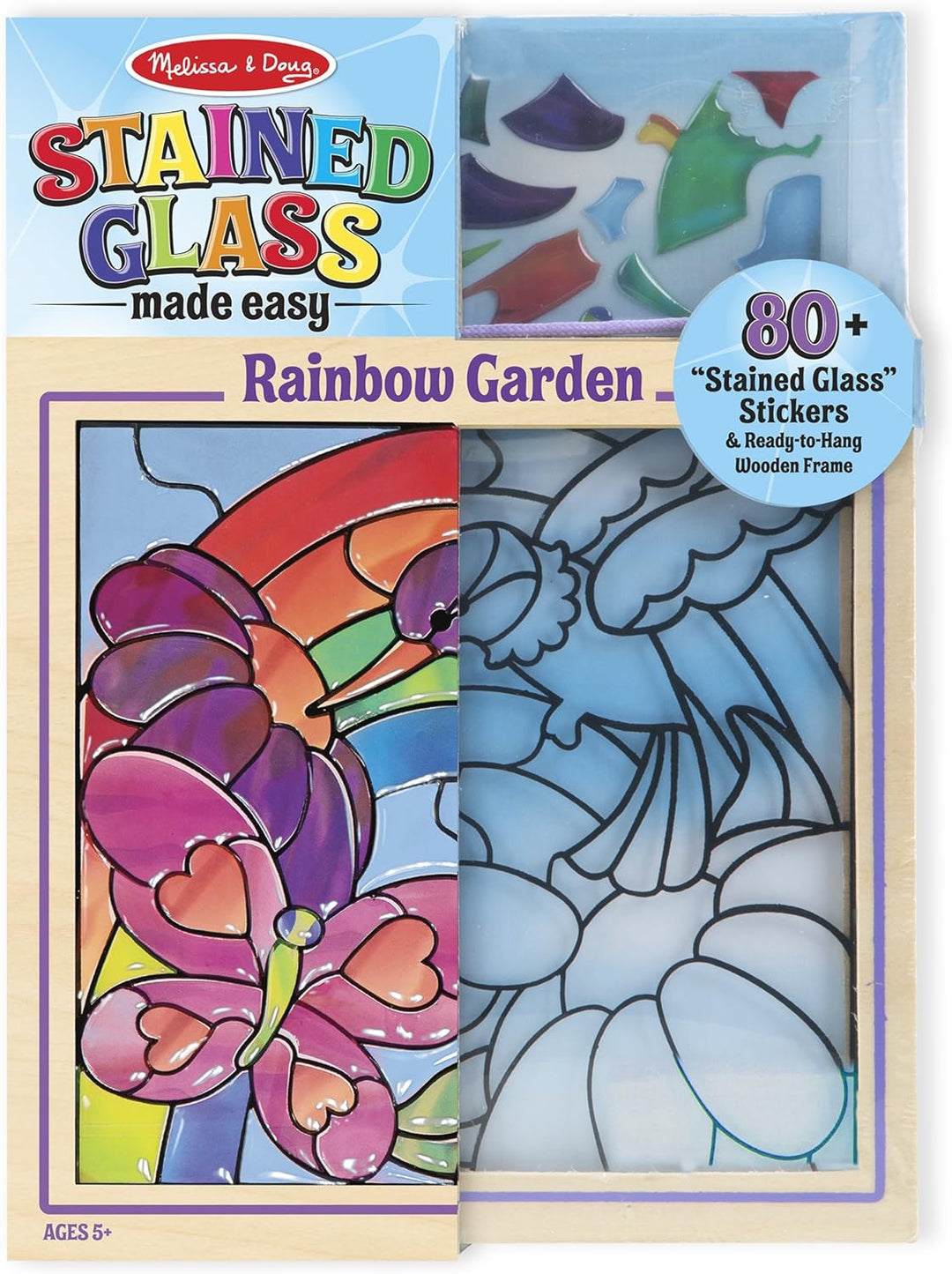 Kit De Arte De Vidrieras Con Pegatinas Para Niñas