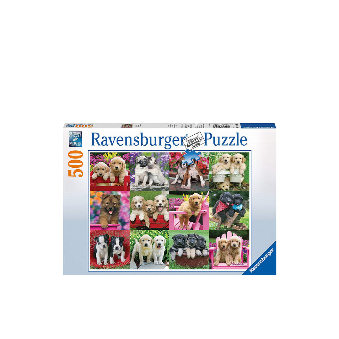 Rompecabezas Cachorros  500 Piezas Ravensburger