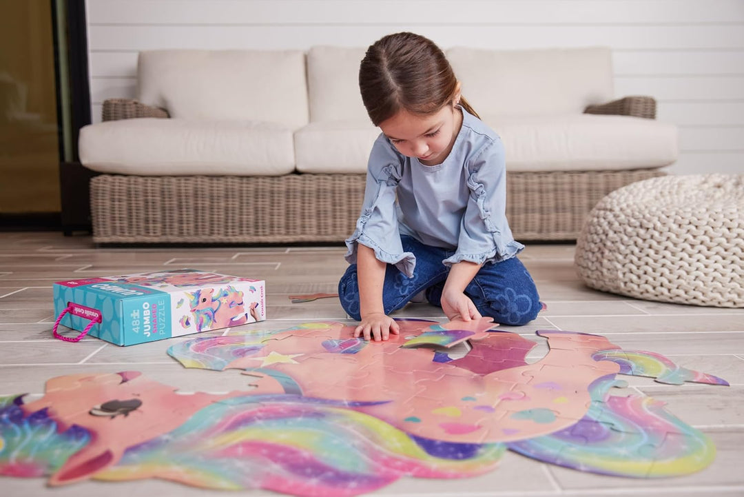 Rompecabezas Jumbo Unicornio 48 Piezas Para Niños