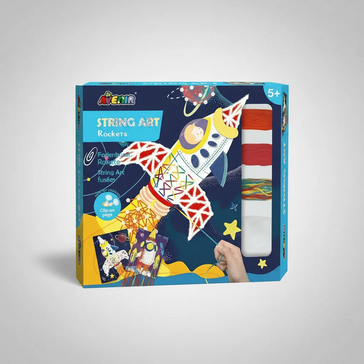 Set Arte Y Diseño Con Hilos El Espacio