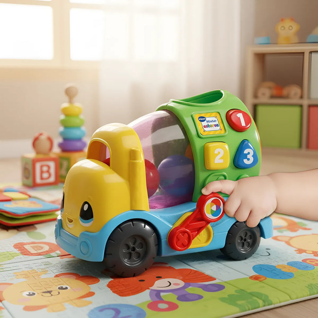 Juguete Camión Mezclador De Colores Para Niños