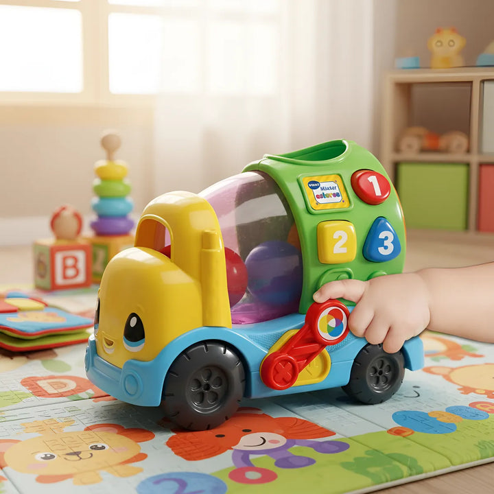 Juguete Camión Mezclador De Colores Para Niños