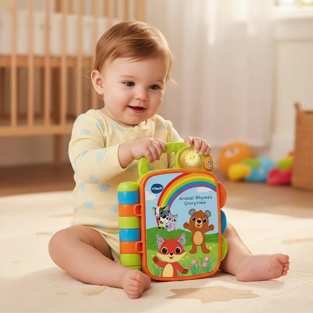 Juguete Libro Musical Luces Para Bebés
