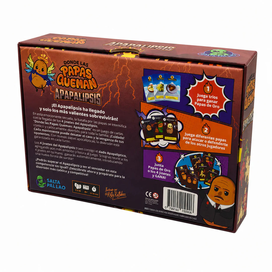 Juego Cartas Donde Las Papas Queman: Apapalipsis