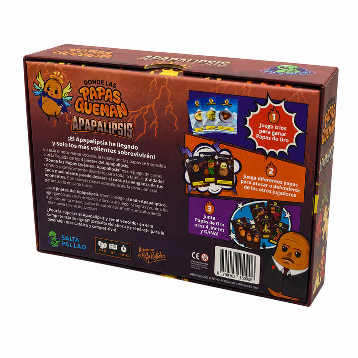 Juego Cartas Donde Las Papas Queman: Apapalipsis