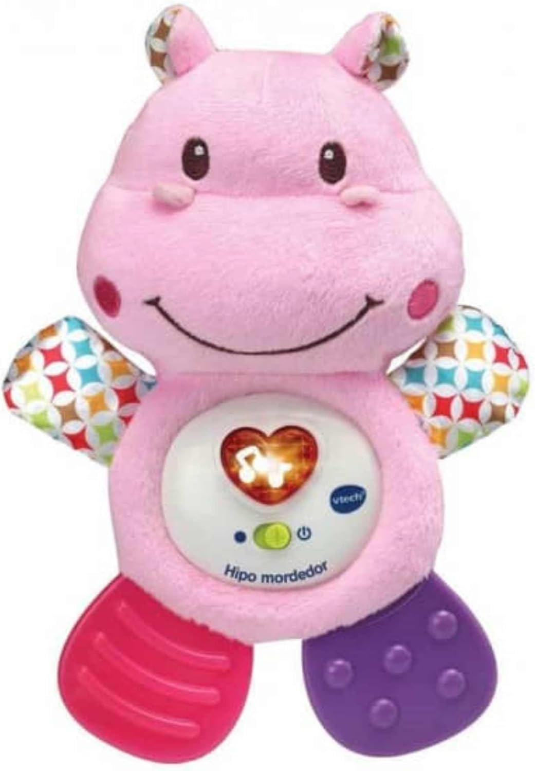 Juguete Hipo Mordedor Rosado Para Bebés