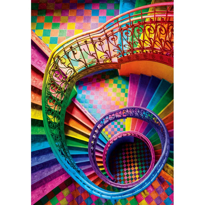 Rompecabezas 500 Piezas Escaleras Colorboom Clementoni