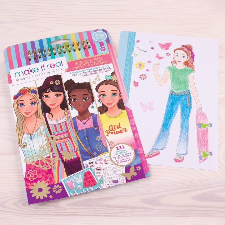 Juego Diseño De Moda Estilos Con Stickers Y Plantillas