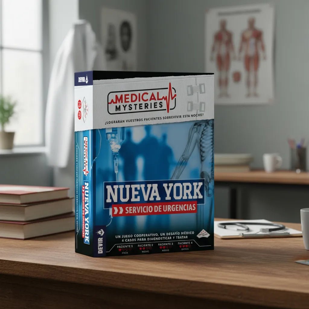 Juego De Mesa Medical Mysteries Nueva York Adultos