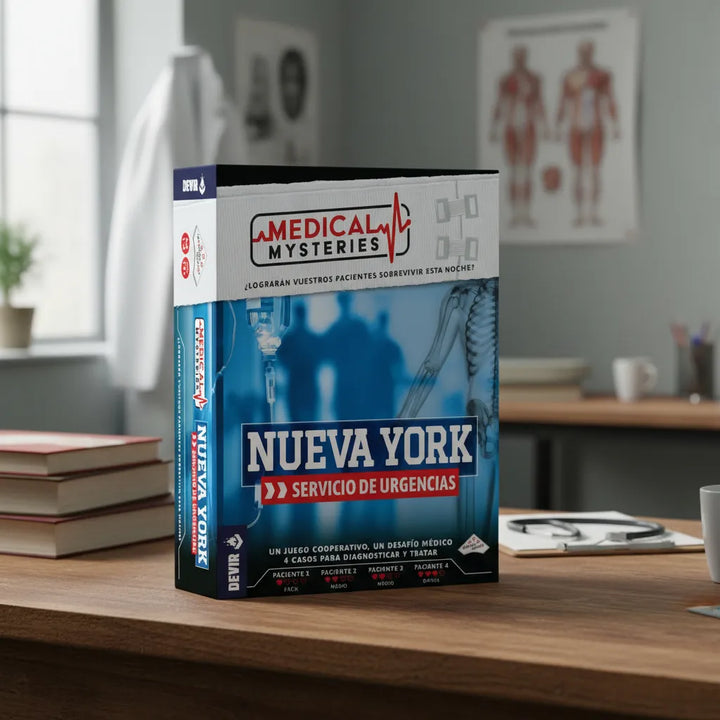 Juego De Mesa Medical Mysteries Nueva York Adultos
