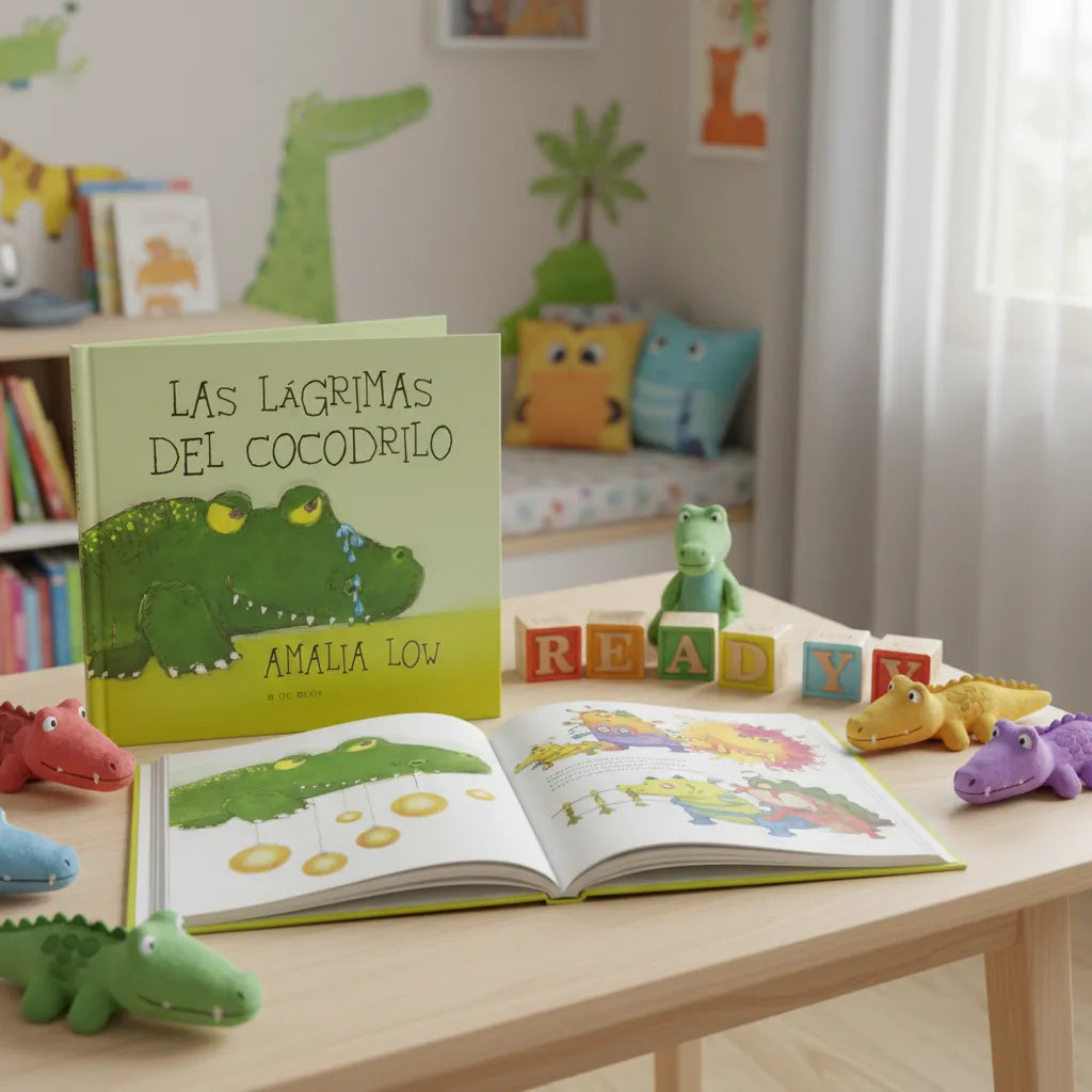 Libro Educativo La Lagrima Del Cocodrilo Para Niños