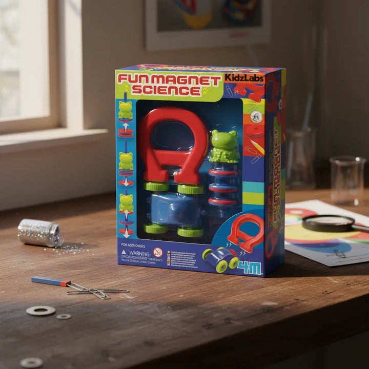 Juego De Experimento Ciencia Divertida Con Imanes Para Niños