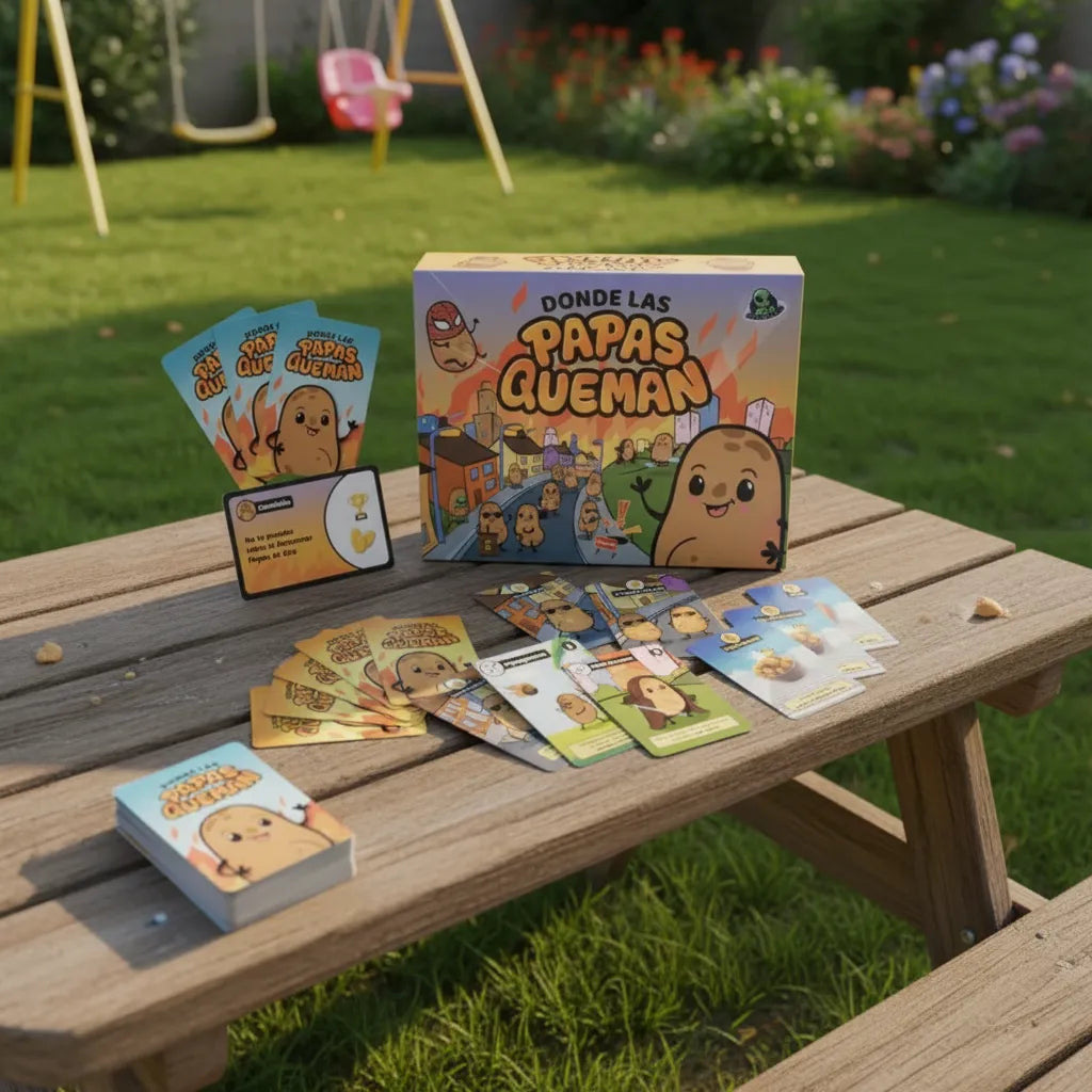 Juegos De Mesa Donde Las Papas Queman Para Niños