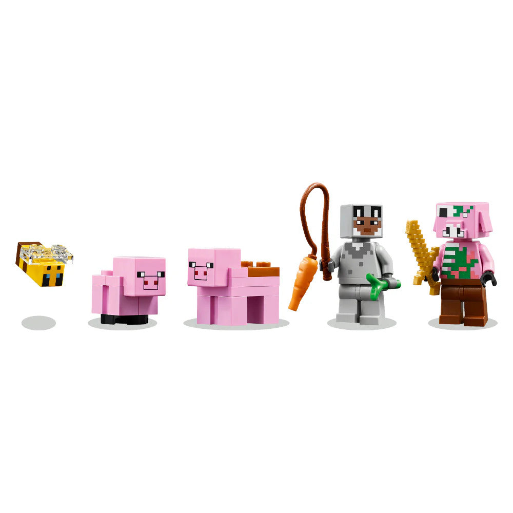 Juego Construcción Minecraft La Casa Del Cerdito