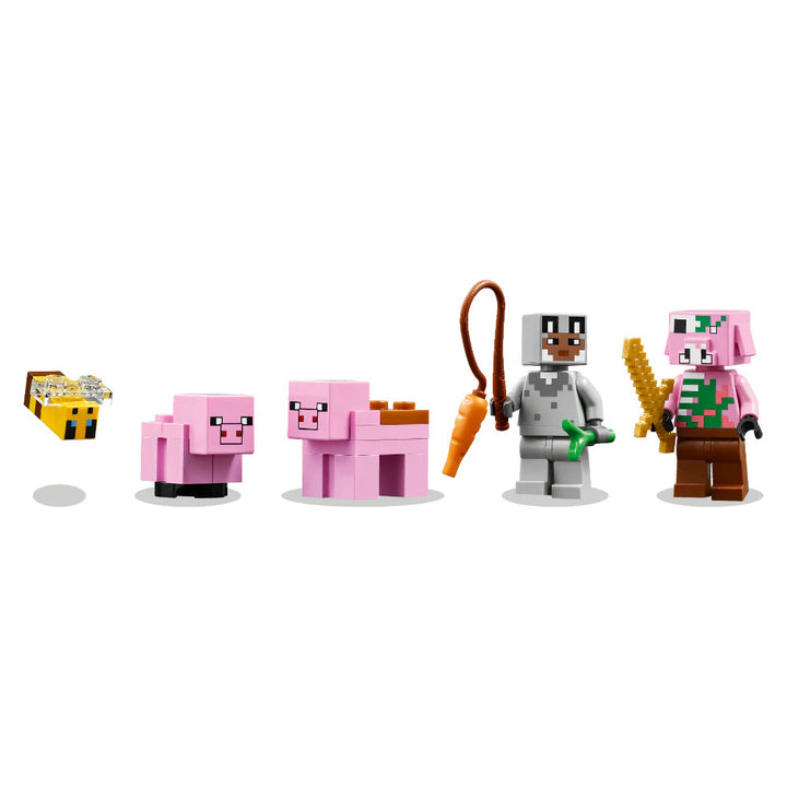 Juego Construcción Minecraft La Casa Del Cerdito
