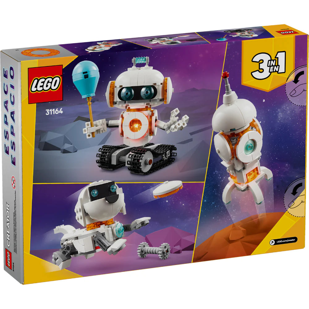 Juego Lego 281 Piezas Robot Espacial Niños