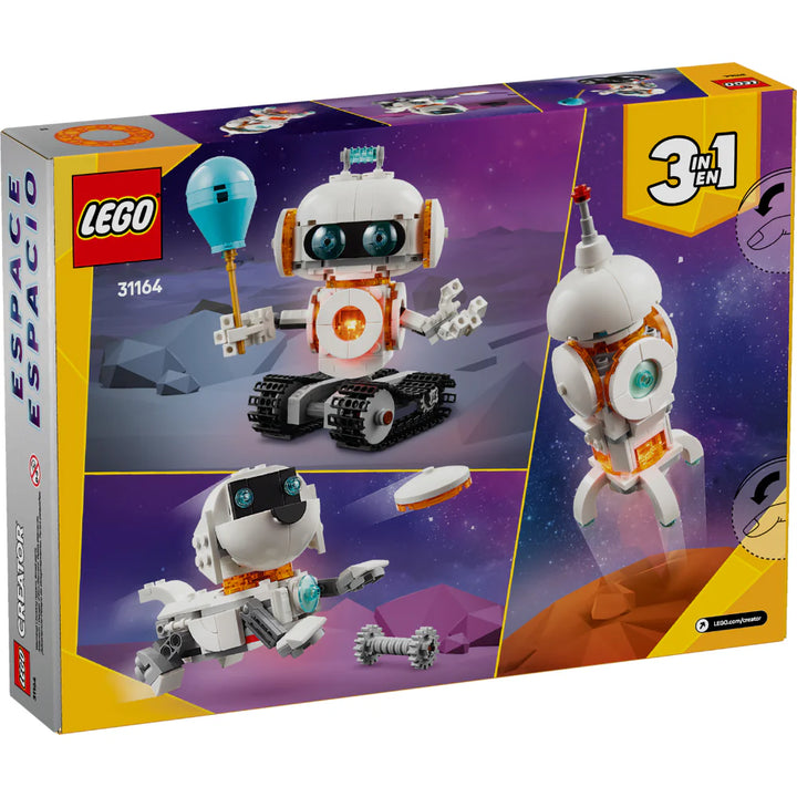 Juego Lego 281 Piezas Robot Espacial Niños