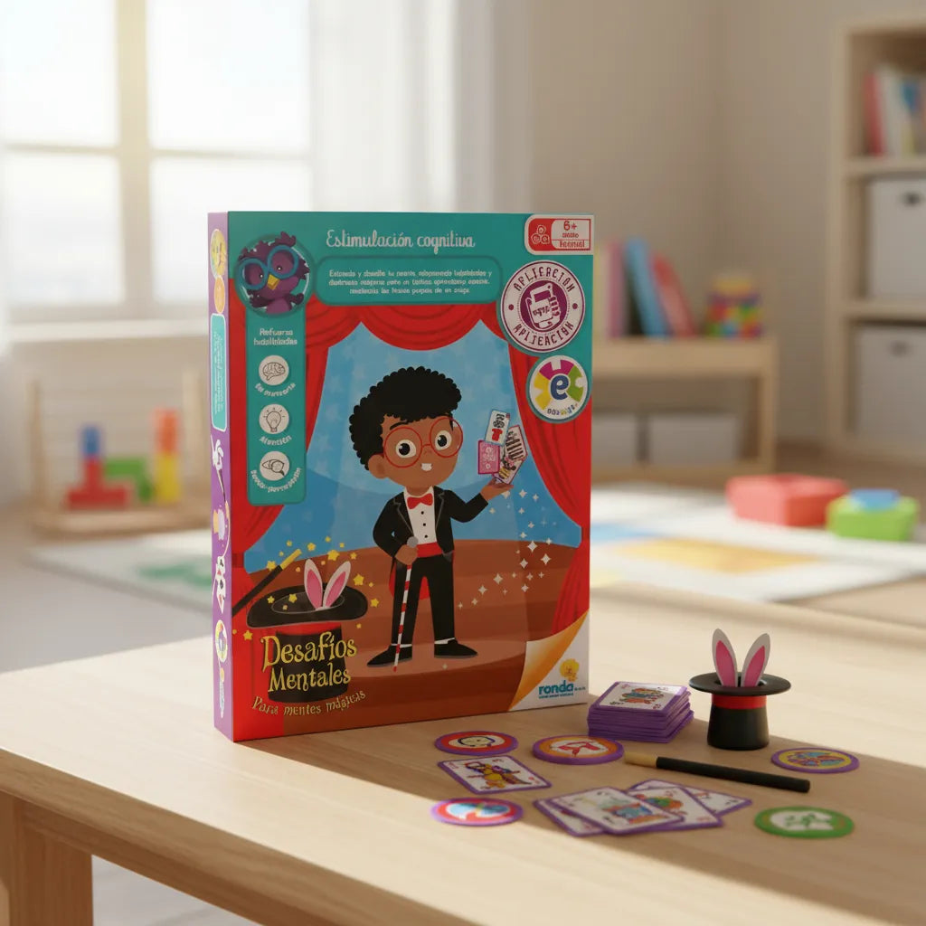 Juego De Mesa Desafíos Mentales Niños