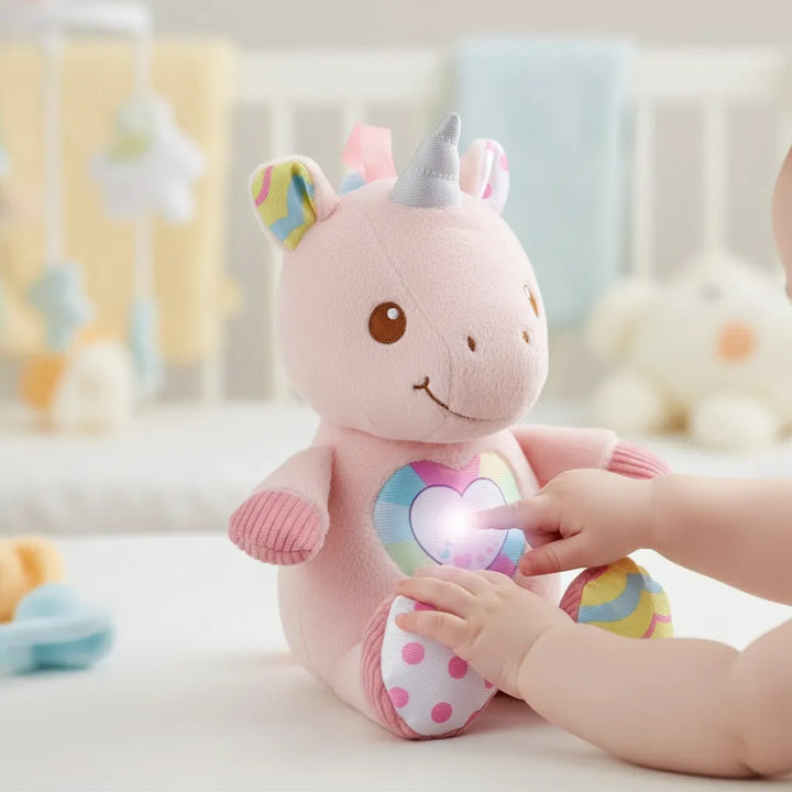 Juguete Unicornio Musical Luces Para Bebés