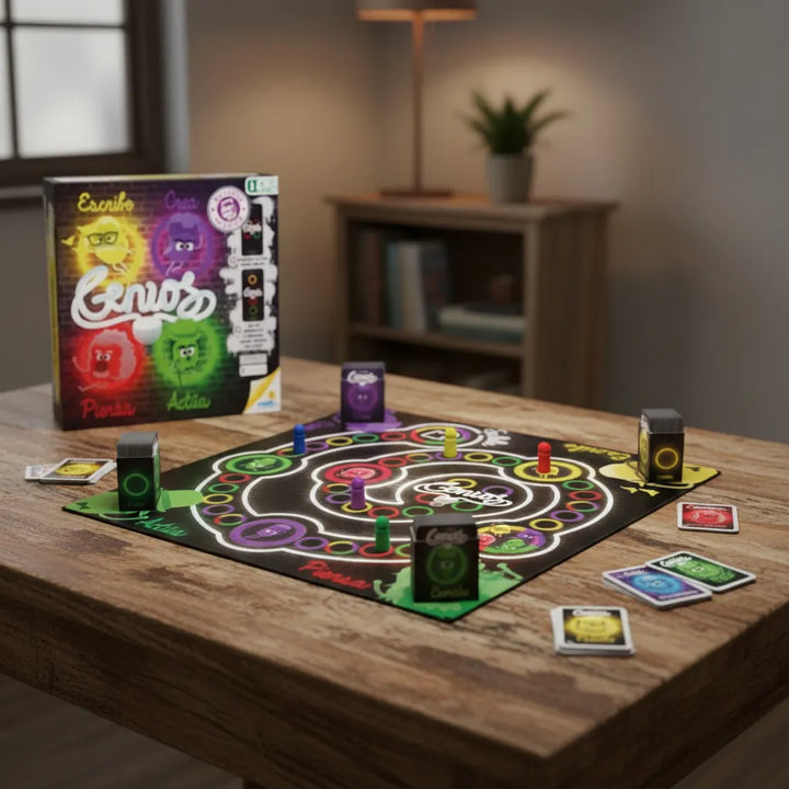 Juego De Mesa Genios Niños Y Adultos