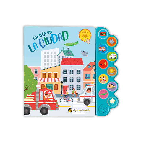 Libro Con Sonidos Un Día En La Ciudad Niños