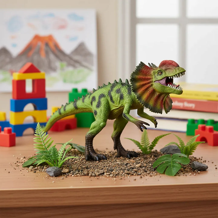 Figura Coleccionable Dilophosaurus Para Niños