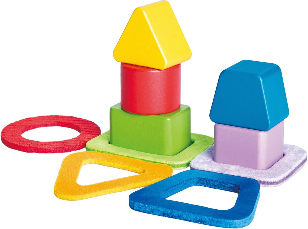 Juguete Didáctico Encaje De Formas Y Colores Para Niños
