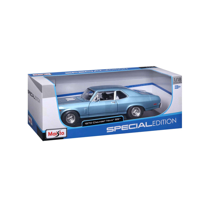 Carro Chevrolet Nova Ss 1970 Clásico 1/18