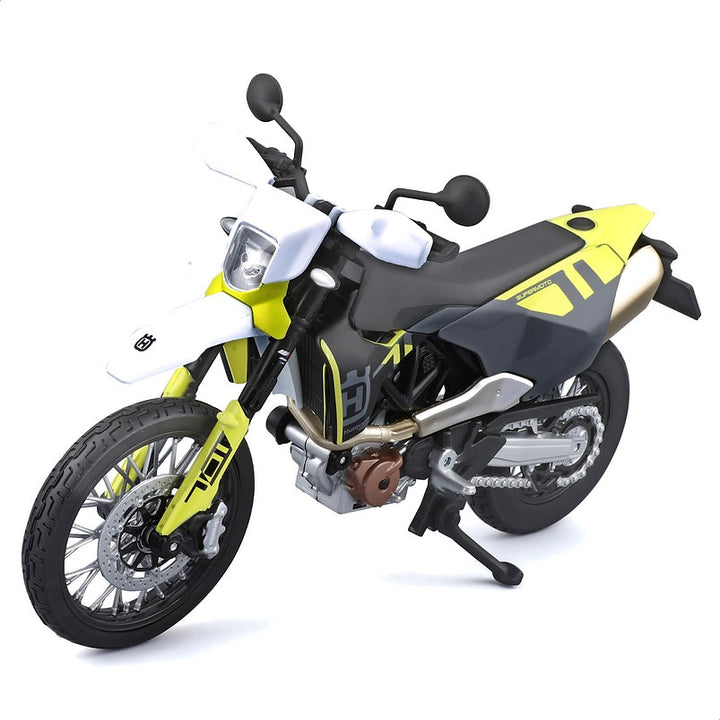 Moto A Escala 1:18 Husqvarna 701 Supermoto 2023 Para Niños