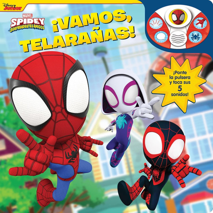 Libro Spidey Y Sus Sorprendentes Amigos Con Sonidos Niños