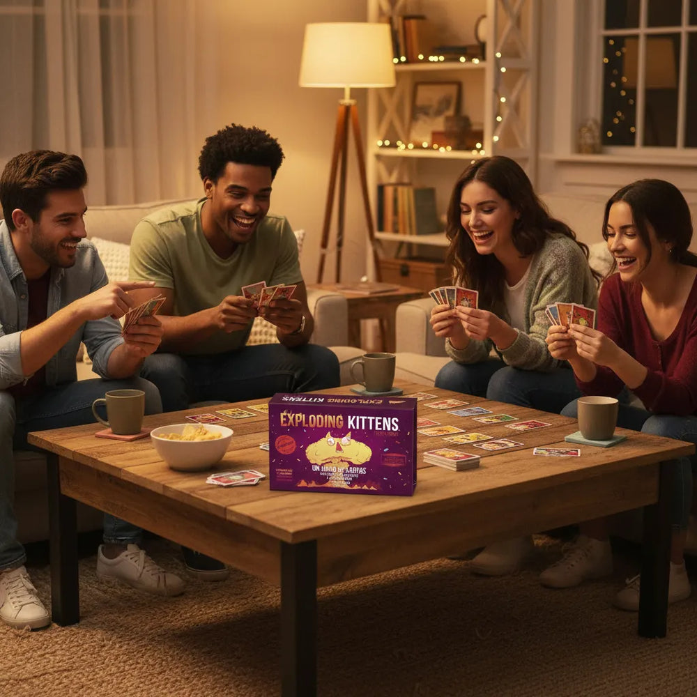 Juego De Mesa Exploding Kittens Fiesta