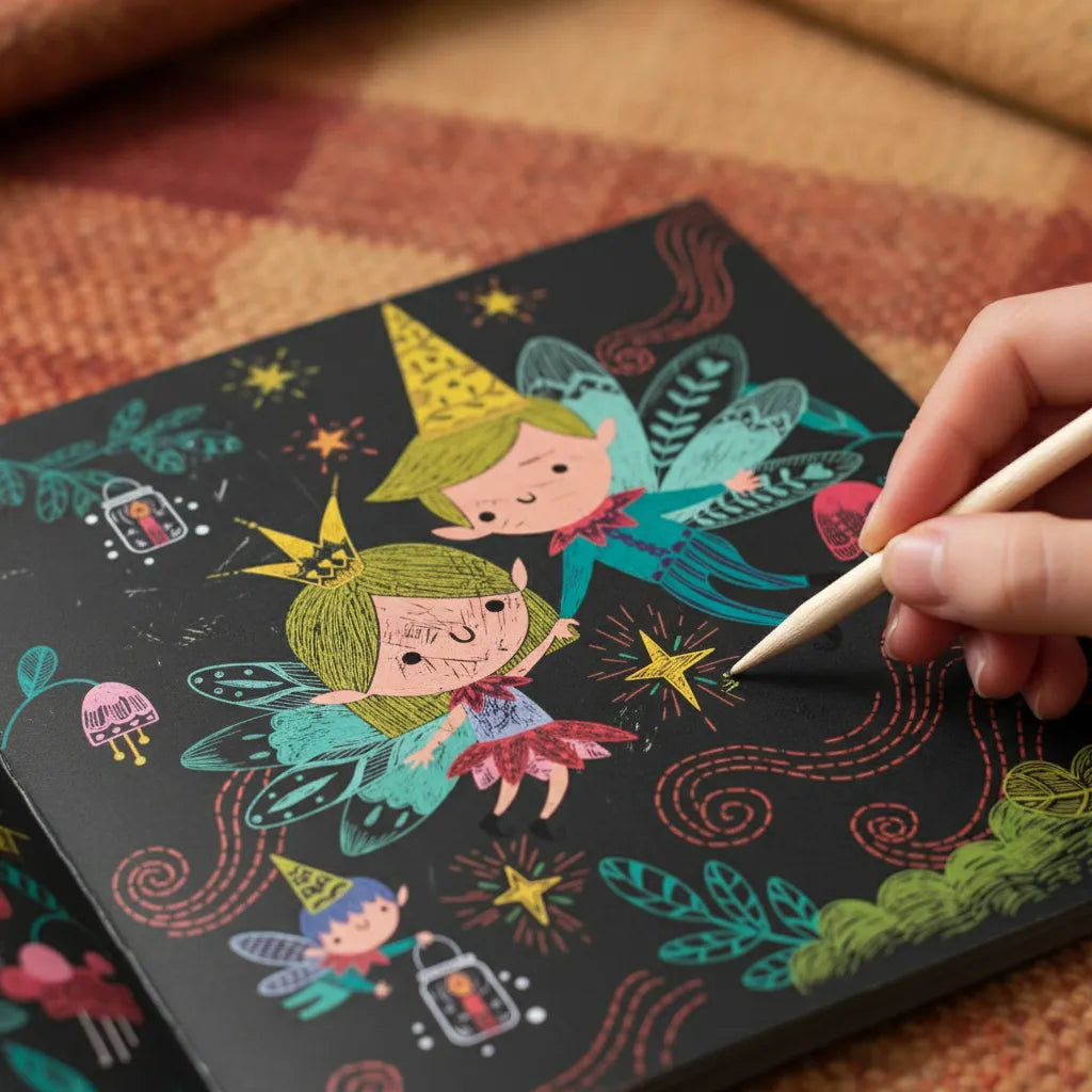 Libro De Ilustración Scratch Para Niños