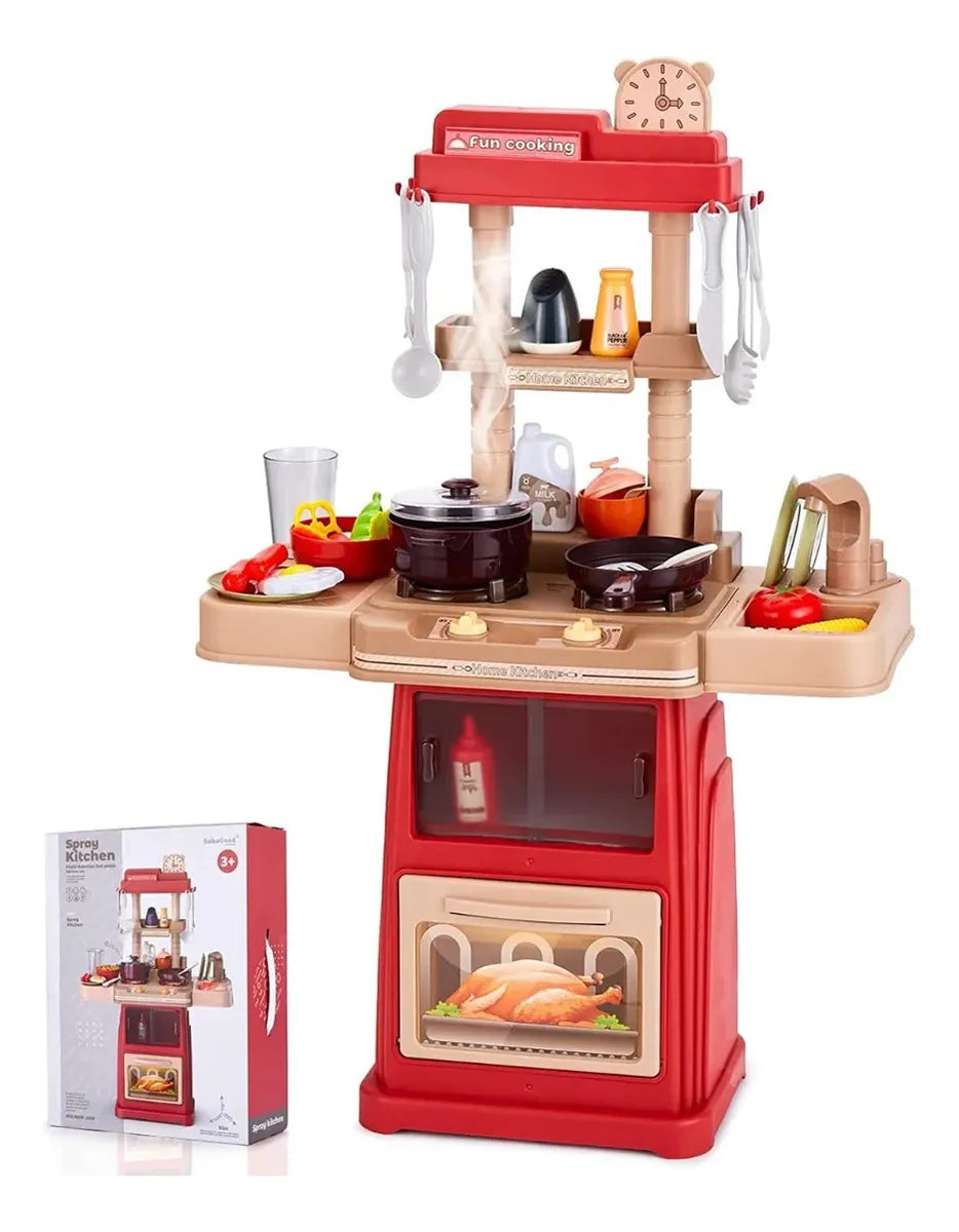 Juguete Cocina Con Luces Y Sonidos Para Niños