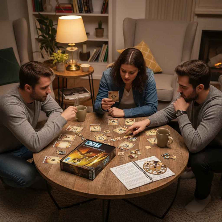 Juego De Mesa Exit La Casa De Los Enigmas Escape Room